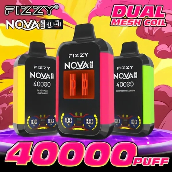 vapeablehouse.com Fizzy Nova Plus 40000 Puffs: A revolutionary upgrade for the ultimate vaping experience!